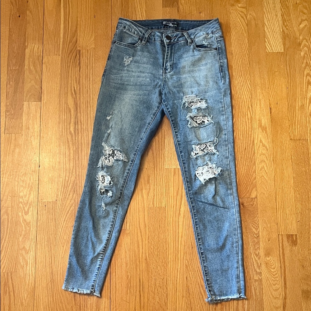 Jeans with Lace